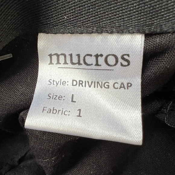 Mucros Weavers Irish Flat Cap Tweed 100% Wool Hat Driving Cap Size L Blue Brown - Picture 9 of 10